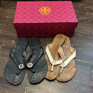 BUNDLE DEAL: Tory Burch Thea Thong Sandals